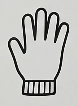a hand with a black outline on it.webp